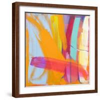 Candy Stripes-Angie Kenber-Framed Giclee Print