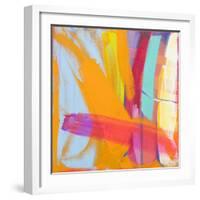 Candy Stripes-Angie Kenber-Framed Giclee Print