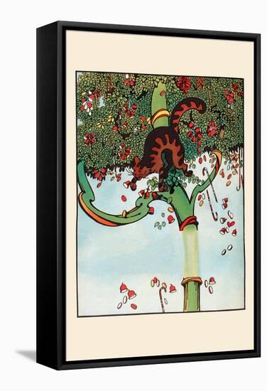 Candy Tree Treats-Eugene Field-Framed Stretched Canvas