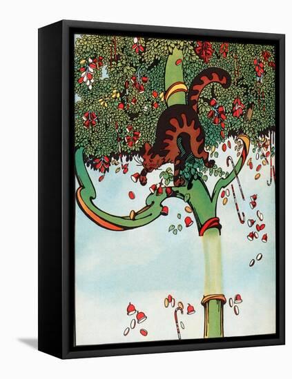 Candy Tree Treats-Eugene Field-Framed Stretched Canvas