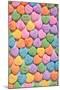 Candy Valentine Hearts-null-Mounted Art Print