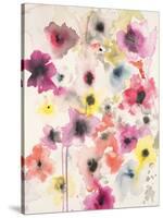 Candy Wrapped Blooms-Karin Johannesson-Stretched Canvas