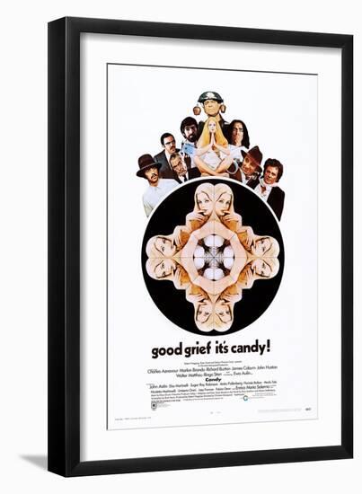 Candy-null-Framed Art Print