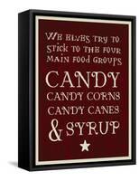 Candy-Erin Clark-Framed Stretched Canvas