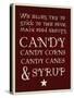 Candy-Erin Clark-Stretched Canvas