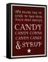 Candy-Erin Clark-Framed Stretched Canvas