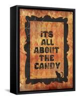 Candy-Erin Clark-Framed Stretched Canvas