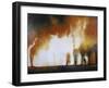 Cane Burning, Burderkin Shire, Qld, 2010-Christopher Chua-Framed Giclee Print