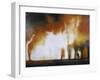 Cane Burning, Burderkin Shire, Qld, 2010-Christopher Chua-Framed Giclee Print