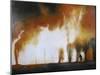 Cane Burning, Burderkin Shire, Qld, 2010-Christopher Chua-Mounted Giclee Print