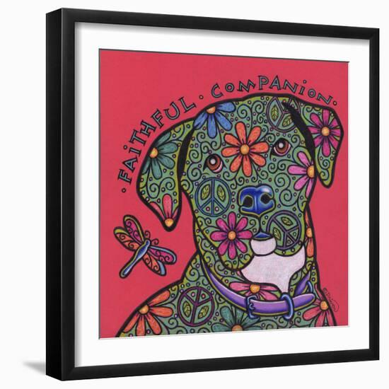 Cane Corso (Italian Mastiff)-Denny Driver-Framed Giclee Print