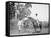 Cane Cutters on a Cuban Sugar Plantation-null-Framed Stretched Canvas