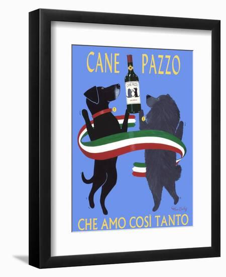 Cane Pazzo-Ken Bailey-Framed Premium Giclee Print