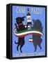 Cane Pazzo-Ken Bailey-Framed Stretched Canvas