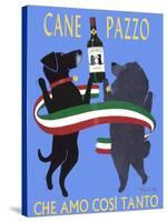 Cane Pazzo-Ken Bailey-Stretched Canvas