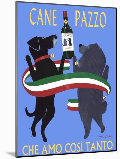 Cane Pazzo-Ken Bailey-Mounted Giclee Print