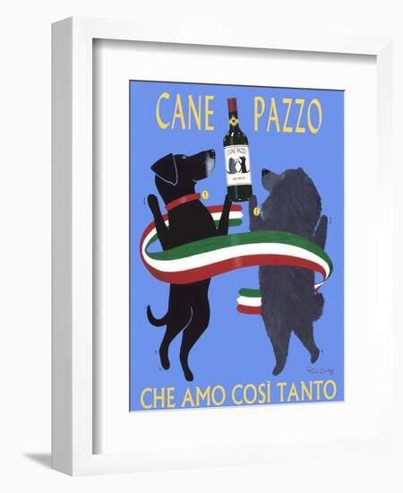 Cane Pazzo-Ken Bailey-Framed Giclee Print