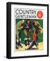 "Cane Pole Catch," Country Gentleman Cover, June 1, 1934-William Meade Prince-Framed Giclee Print