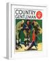 "Cane Pole Catch," Country Gentleman Cover, June 1, 1934-William Meade Prince-Framed Giclee Print