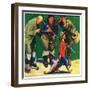 "Cane Pole Catch,"June 1, 1934-William Meade Prince-Framed Premium Giclee Print