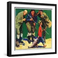 "Cane Pole Catch,"June 1, 1934-William Meade Prince-Framed Giclee Print