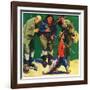 "Cane Pole Catch,"June 1, 1934-William Meade Prince-Framed Giclee Print