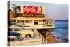 Canfield's Big Rock Cafe, Malibu, California-null-Stretched Canvas