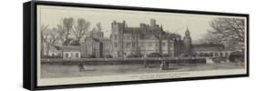 Canford Manor, the Residence of Lord Wimborne-null-Framed Stretched Canvas