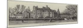 Canford Manor, the Residence of Lord Wimborne-null-Mounted Giclee Print