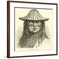 Canibo Indian, Male-null-Framed Giclee Print