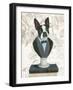 Canine Couture Newsprint I-Emily Adams-Framed Art Print