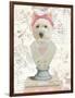 Canine Couture Newsprint II-Emily Adams-Framed Art Print