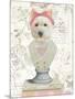 Canine Couture Newsprint II-Emily Adams-Mounted Art Print