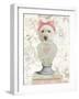 Canine Couture Newsprint II-Emily Adams-Framed Art Print