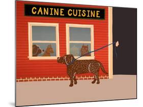 Canine Cusine Choc-Stephen Huneck-Mounted Giclee Print