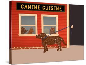 Canine Cusine Choc-Stephen Huneck-Stretched Canvas