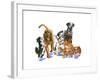 Canine Dogs-Wendy Edelson-Framed Giclee Print