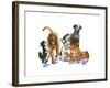 Canine Dogs-Wendy Edelson-Framed Giclee Print