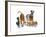 Canine Dogs-Wendy Edelson-Framed Giclee Print