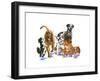 Canine Dogs-Wendy Edelson-Framed Giclee Print