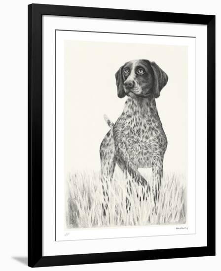 Canine - Watch-Hilary Armstrong-Framed Limited Edition