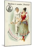 Canio and Nedda, Characters from Ruggero Leoncavallo's Opera Pagliacci-null-Mounted Giclee Print