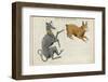 Canis Major (Dog) and Lepus (Hare) Constellation-Sidney Hall-Framed Photographic Print