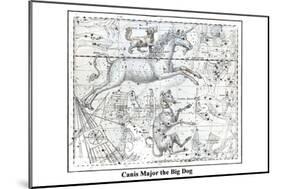 Canis Major the Big Dog-Alexander Jamieson-Mounted Art Print