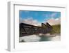 Canmore Engine Bridge on Bow River, Canmore, Alberta, Canada-null-Framed Photographic Print