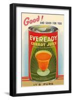 Canned Carrot Juice-null-Framed Art Print