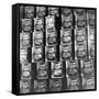 Canned Corn Beef Waiting to Be Exported-Hart Preston-Framed Stretched Canvas