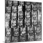 Canned Corn Beef Waiting to Be Exported-Hart Preston-Mounted Photographic Print