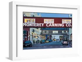 Cannery Row Area at Dawn, Monterey, California, USA-null-Framed Photographic Print