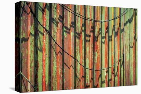 Cannery Wall-Kathy Mahan-Stretched Canvas